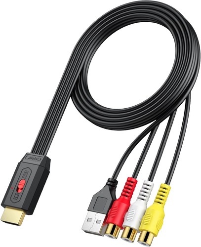 Rca hdmi konverter 1080p - zu, av