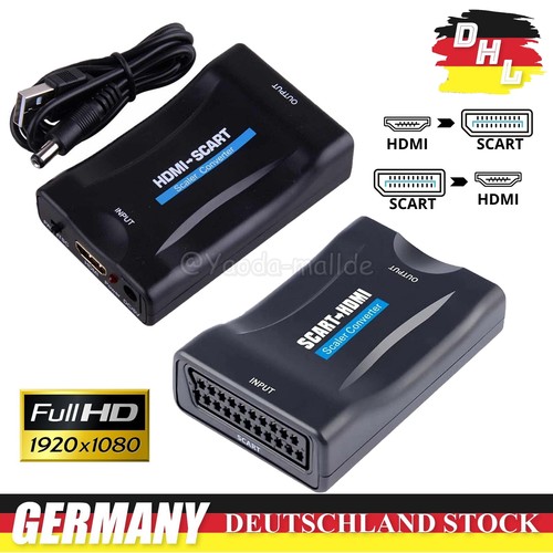Scart auf hdmi adapter - hdmi,