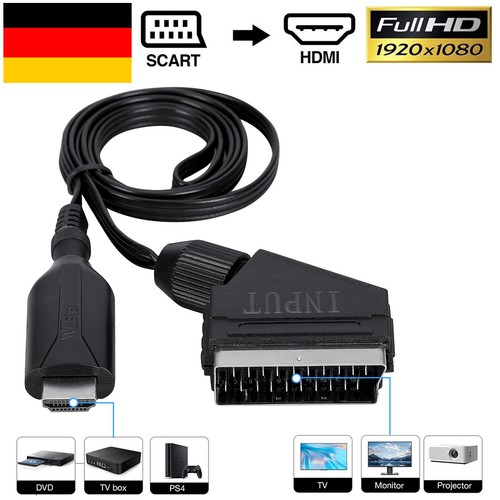 Scart auf hdmi - zu, konverter