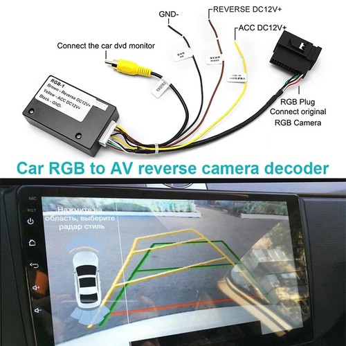 12v auto rückfahr kamera rgb - 12v,