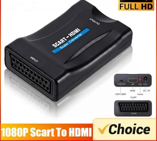 Scart hdmi auf konverter - scart,