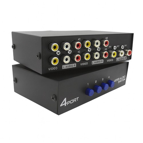 E32c rca umschalter fach - e32c, 4-fach